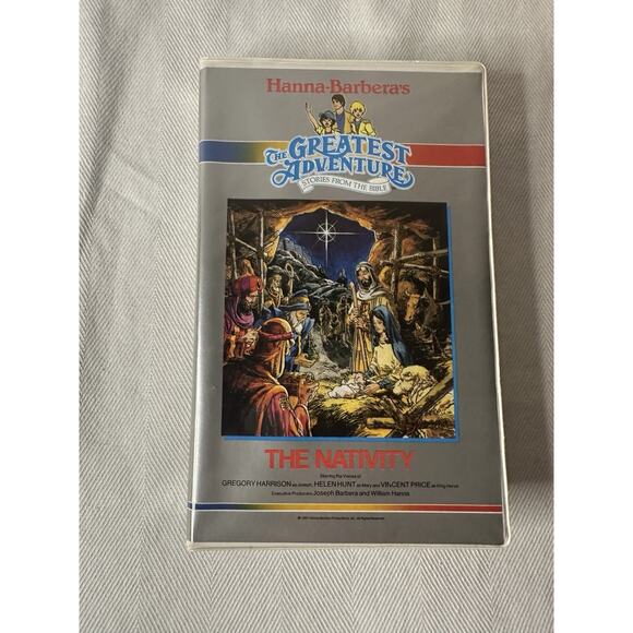 Hannah Barbera’s The Greatest Adventure The Nativity VHS - Picture 1 of 4